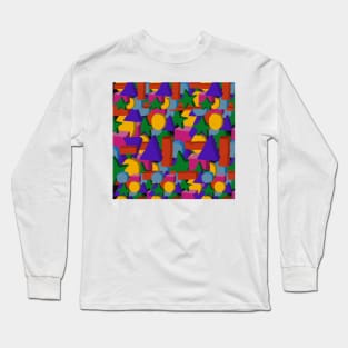 Geometric Long Sleeve T-Shirt